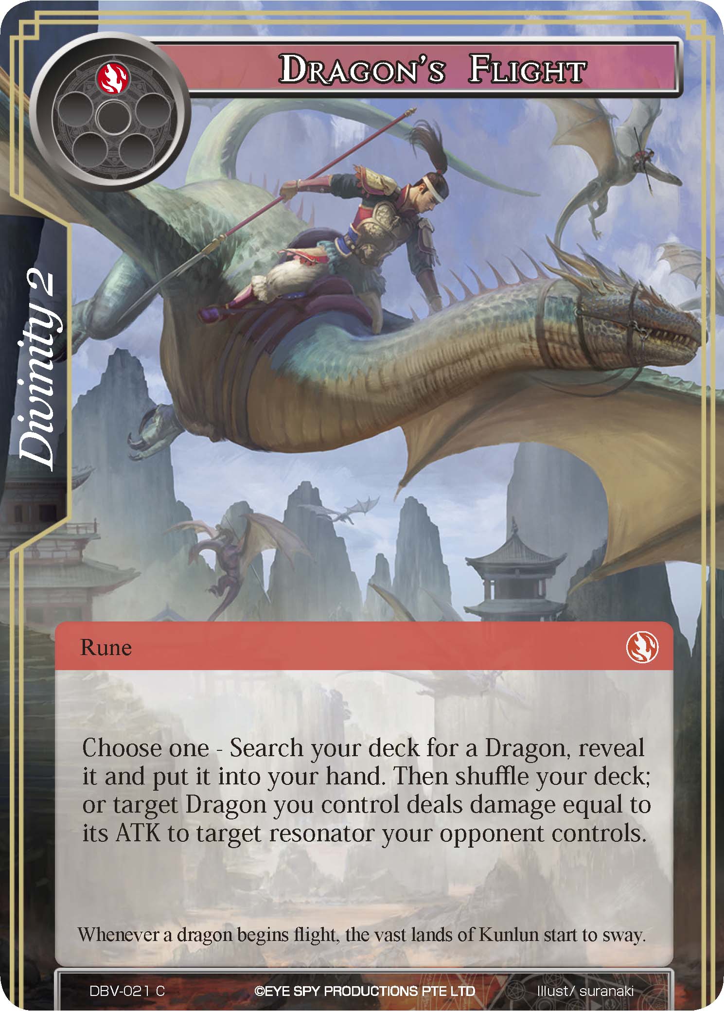 Dragons Flight - DBV-021 - C