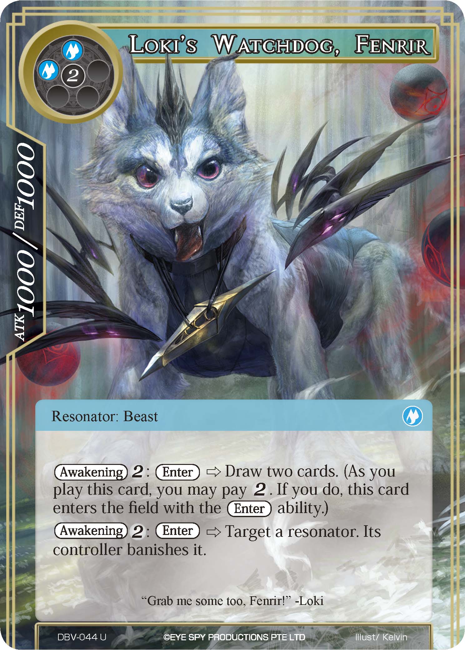 Lokis Watchdog, Fenrir - DBV-044 - U