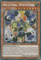 Boot-Up Admiral - Destroyer Dynamo - FIGA-EN002 - Secret Rare - 1st Edition