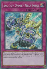 Boot-Up Order - Gear Force - FIGA-EN004 - Secret Rare - 1st Edition