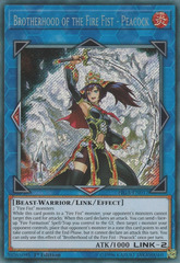 Brotherhood of the Fire Fist - Peacock - FIGA-EN017 - Secret Rare - 1st Edition