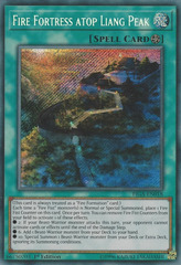 Fire Fortress atop Liang Peak - FIGA-EN018 - Secret Rare - 1st Edition