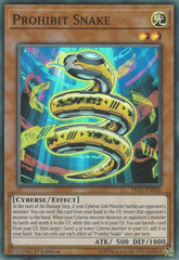 Prohibit Snake - FIGA-EN038 - Super Rare - 1st Edition