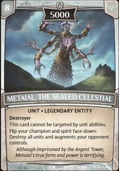 Metaial, the Sealed Celestial - Foil