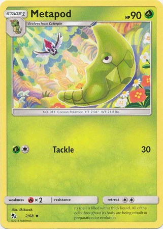 Metapod - 2/68 - Uncommon