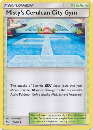 Mistys Cerulean City Gym - 61/68 - Uncommon