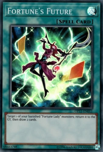future yugioh cards Yu-Gi-Oh! Samurai SDWA-EN013 player and collector. Fortune's Future - OP11-EN011 -