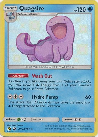 Quagsire - SV10/SV94 - Shiny Holo Rare