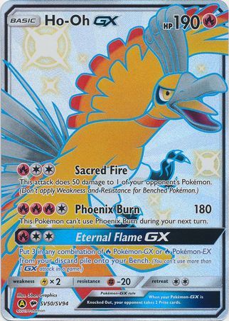 Ho-Oh Gx - SV50/SV94 - Full Art Ultra Rare