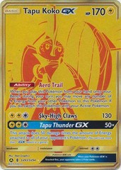 Tapu Koko GX - SV93/SV94 - Secret Rare