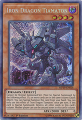 Iron Dragon Tiamaton - MP19-EN016 - Prismatic Secret Rare - 1st Edition