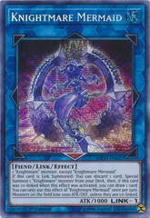 Knightmare Mermaid - MP19-EN025 - Prismatic Secret Rare - 1st Edition