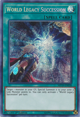 World Legacy Succession - MP19-EN038 - Prismatic Secret Rare - 1st Edition