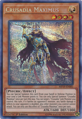 Crusadia Maximus - MP19-EN081 - Prismatic Secret Rare - 1st Edition