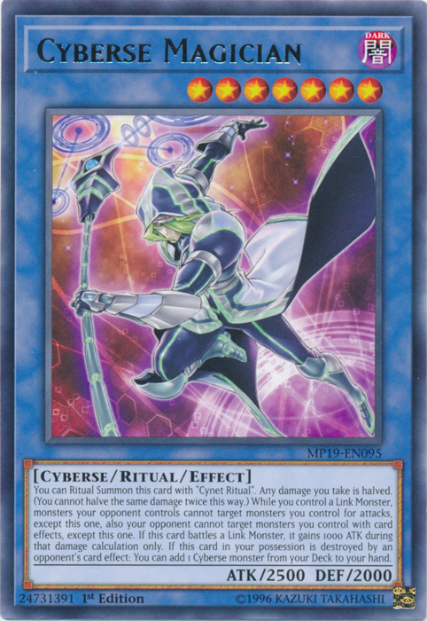 Cyberse Magician - MP19-EN095 - Rare - 1st Edition