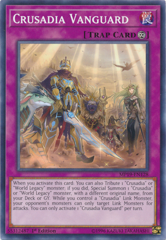 Crusadia Vanguard - MP19-EN128 - Common - 1st Edition