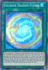 Thunder Dragon Fusion - MP19-EN199 - Super Rare - 1st Edition