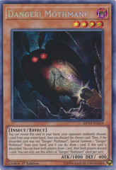 Danger! Mothman! - MP19-EN219 - Prismatic Secret Rare - 1st Edition