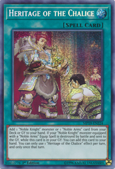 Heritage of the Chalice - MP19-EN224 - Prismatic Secret Rare - 1st Edition