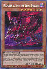 Red-Eyes Alternative Black Dragon - TN19-EN005 -- Prismatic Secret Rare - Limited Edition