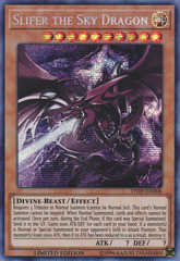 Slifer the Sky Dragon (alternate art) - TN19-EN008 -- Prismatic Secret Rare - Limited Edition