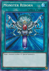 Monster Reborn - TN19-EN011 - Prismatic Secret Rare - Limited Edition