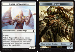 Angel of Sanctions (006) // Horror (023) Double-Sided Token