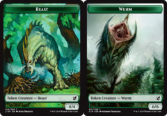 Beast Token (4/4) (014) // Wurm Token