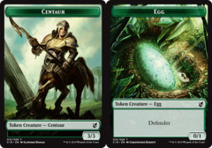 Centaur // Egg Double-sided Token