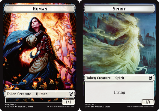 Human Token // Spirit Token