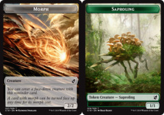 Morph Token // Saproling Token