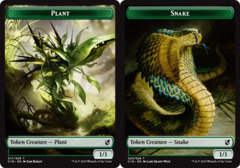 Plant Token // Snake Token