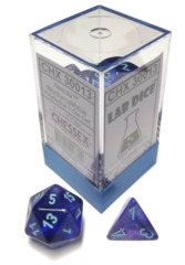 Nebula Nocturnal/blue Polyhedral 7-Die Set - CHX30013