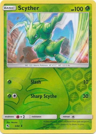 Scyther - 5/68 - Uncommon - Reverse Holo