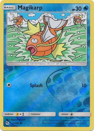 Magikarp - 15/68 - Common - Reverse Holo