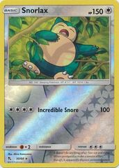 Snorlax - 50/68 - Rare - Reverse Holo