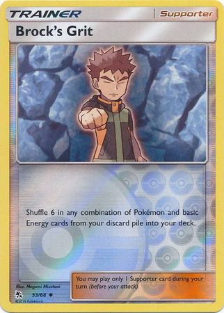 Brocks Grit - 53/68 - Uncommon - Reverse Holo