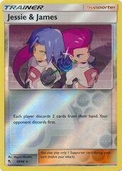 Jessie & James - 58/68 - Reverse Holo Rare