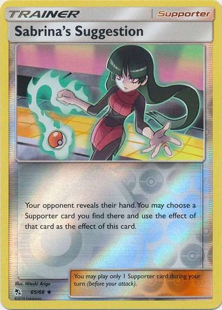 Sabrinas Suggestion - 65/68 - Uncommon - Reverse Holo