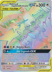 Moltres & Zapdos & Articuno Tag Team GX - 69/68 - Secret Rare