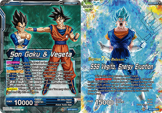 Goku & Vegeta, Exploding with Energy- deals PreRelease NM/M