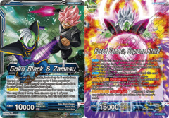 Goku Black & Zamasu // Fused Zamasu, Supreme Strike - BT7-026 - UC - Pre-release (Assault of the Saiyans)