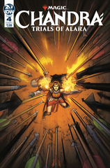 Magic The Gathering Chandra Trials Of Alara #4 (Of 4) Cvr A (STL135566)
