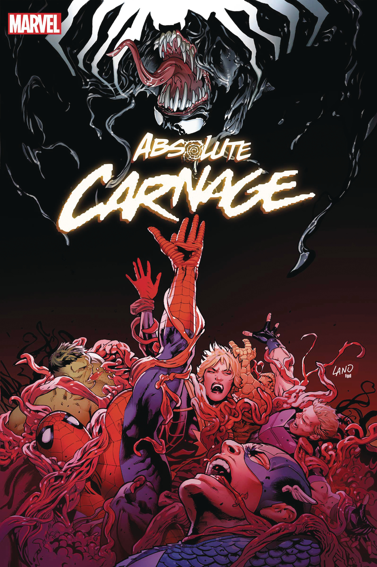Absolute Carnage #5 (Of 5) Land Var Ac (STL137593)