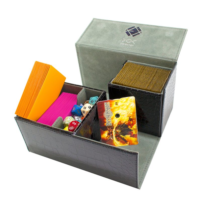 Dex Protection - Safari Line Deckbox - Large - Crocodile