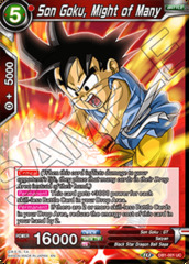 Son Goku, Might of Many - DB1-001 - UC