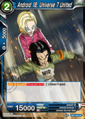 Android 18, Universe 7 United - DB1-029 - UC