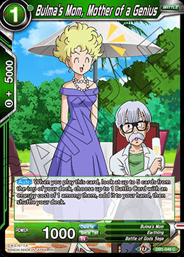 Bulmas Mom, Mother of a Genius - DB1-046 - C - Foil
