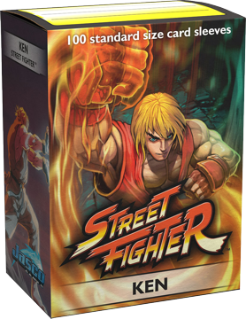 Dragon Shield Sleeves: Art Classic - Street Fighter: Ken (Box of 100)