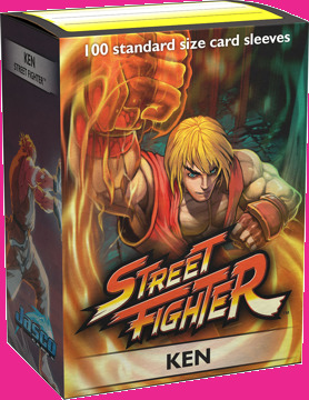 Dragon Shield Sleeves: Art Classic - Street Fighter: Ken (Box of 100)